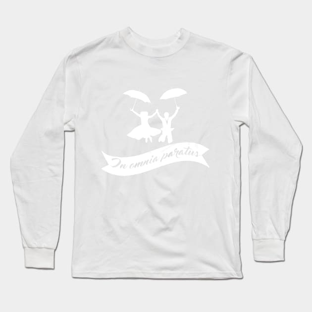 In Amnia Paratus Long Sleeve T-Shirt by creativespero